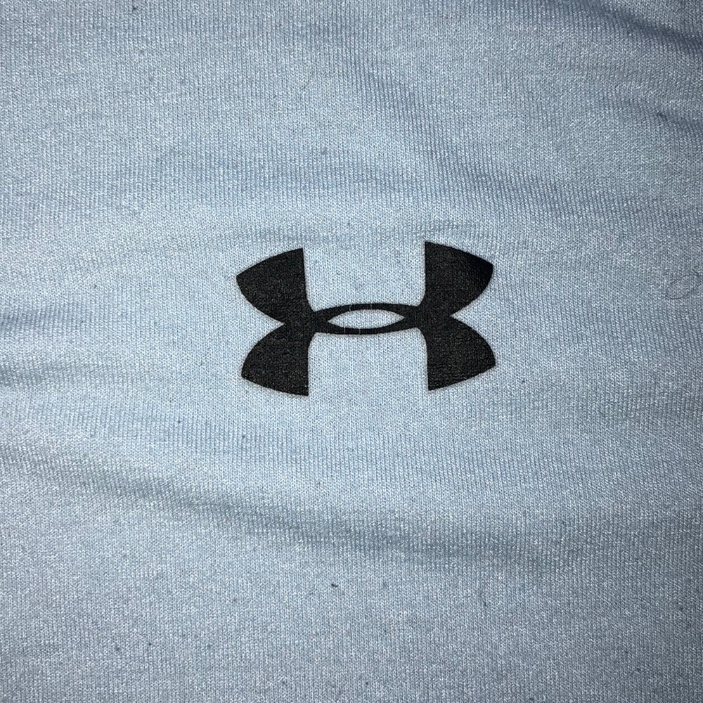 Under Armour Light Blue Short Sleeve Shirt Sz. S